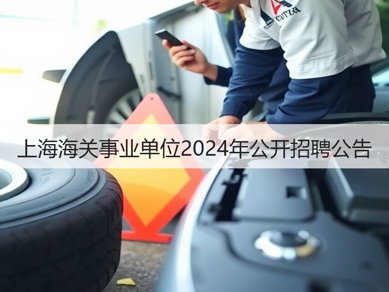 上海海关事业单位2024年公开招聘公告