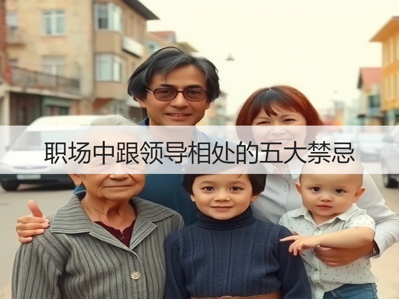 职场中跟领导相处的五大禁忌