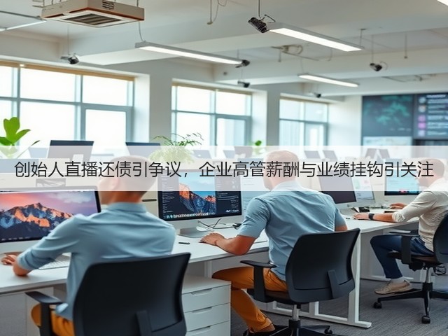 创始人直播还债引争议,企业高管薪酬与业绩挂钩引关注(图1) 创始人直播还债引争议,企业高管薪酬与业绩挂钩引关注(图1)