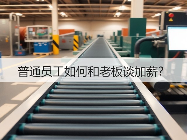 普通员工如何和老板谈加薪?(图1) 普通员工如何和老板谈加薪?(图1)
