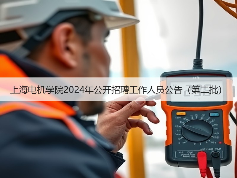 上海电机学院2024年公开招聘工作人员公告（第二批）