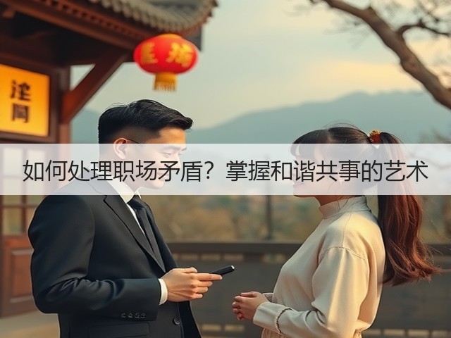 如何处理职场矛盾?掌握和谐共事的艺术(图2) 如何处理职场矛盾?掌握和谐共事的艺术(图2)